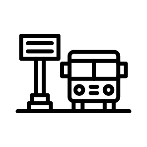 Bus Stop,bus,station,transport,transportation icon