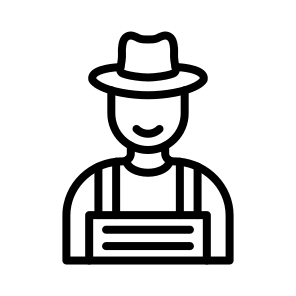 Farmer,person,profession,man,farming And Gardening icon