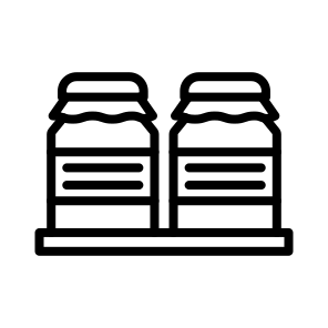 Jars,food And Restaurant,jelly,container,jam icon
