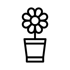 Plant Pot,flower,potted Plant,gardening,farming And Gardening icon