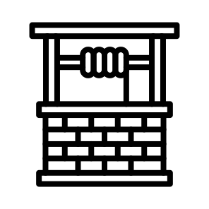 Water Well,well,farming And Gardening,farm,rural icon
