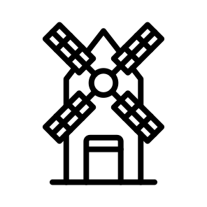 Windmill,mill,farming And Gardening,nature,farming icon