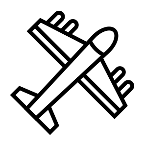 Airplane , Airplane , Aircraft , Travel , Flight icon