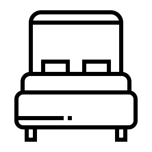 Bed , Bed , Sleep , Rest , Accommodation icon
