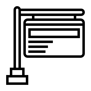 Signboard , Signboard , Signage , Direction , Information icon