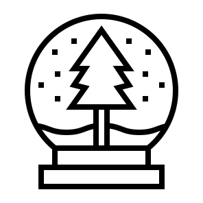 Snow Globe , Snow Globe , Souvenir , Decoration , Winter icon
