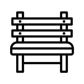 Bench,wood,seat,station Bench,wooden icon