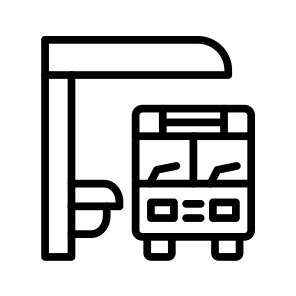 Bus Stop,bus,bus Station,station,railway Station icon
