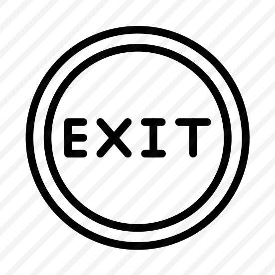 Exit,logout,signaling,signs,signal preview