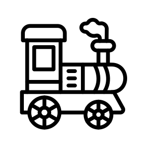 Locomotive,train,railway,rail,railway Station icon