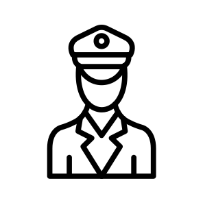 Officer,train,staff,avatar,man icon