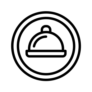 Restaurant,food,tray,food Delivery,railway Station icon