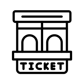 Ticket Window,ticket Office,ticket Shop,tickets,stand icon