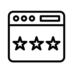Feedback,rating,stars,social Media,web icon
