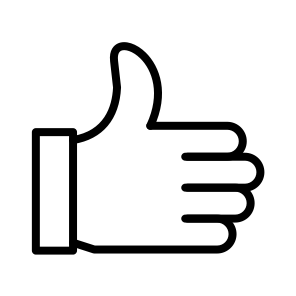 Like,thumbs Up,hand,well Done,like Button icon