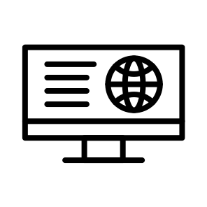 Online Business,monitor,screen,website,browser icon