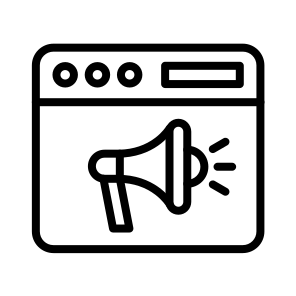 Web Promotion,promote,promoting,website,digital Marketing icon