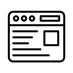 Website Content,website,page,browser,website Content icon
