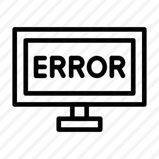 Error,alert,computer,monitor,screen preview