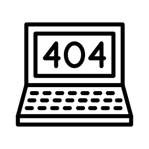 Error,cyber Security,laptop,seo And Web, icon