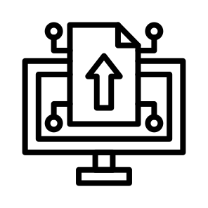 File Sharing,paper,file,document,cyber Security icon