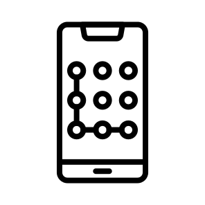 Pattern,unlock,phone Set,security,unlocked icon
