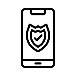 Smartphone,cyber Security,mobile,security,protection icon