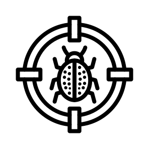 Target,malware,virus,aim,bug icon