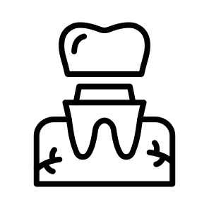 Dental Crown,dental Care,dentist,tooth,healthcare And Medical icon