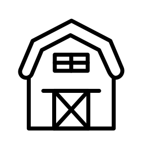 Barn,farming And Gardening,farm,farmhouse,harvest icon