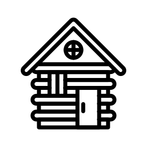 Cabin,house,cabinet,room,cottage icon