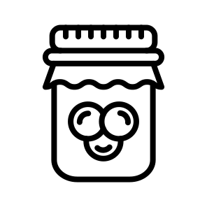 Jam,jam Jar,breakfast,food,strawberry icon
