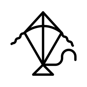 Kite,kites,hobbies And Free Time,fly,chielhood icon