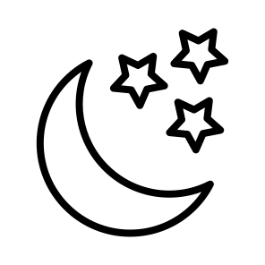 Moon,halloween,weather,nature,half Moon icon