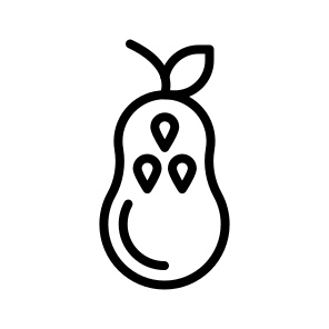 Pear,fruit,vegan,diet,food icon