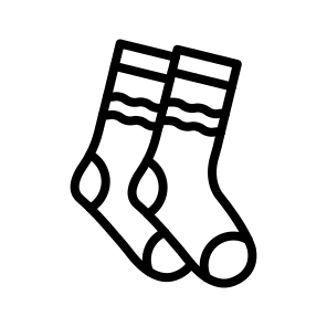 Socks,pair,feet,fashion,cloth icon