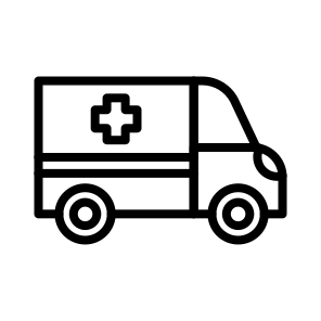 Ambulance,healthcare And Medical,ambulances,transportation,emergency icon