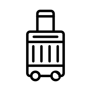 Luggage,travel,baggage,suitcase,luggage Cart icon