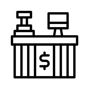 Cash Counter,counter,cash Machine,cashier,market icon