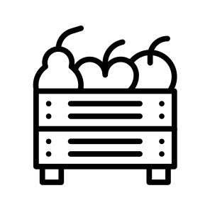 Fruit,food,diet,fruit Basket,organic icon