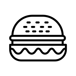 Hamburger,burger,fast Food,burger,junk Food icon