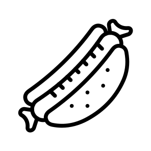 Hot Dog,food,hot Dogs,sausage,fast Food icon