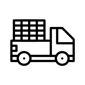 Pickup Truck,pickup,truck,vehicle,transportation icon