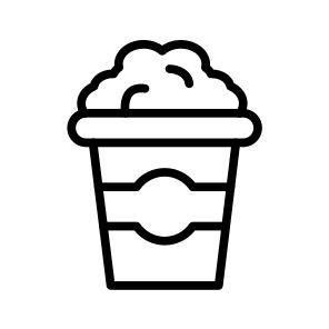 Pop Corn,popcorn,popcorn Box,snack,corn icon