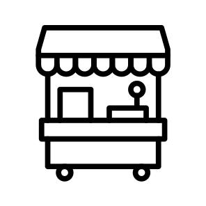 Stall,food Stall,shop,street,market icon