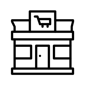 Store,shop,food,building,restaurant icon
