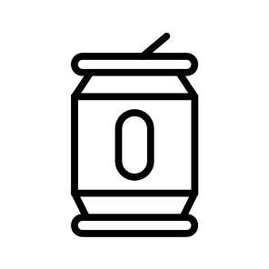 Tin,coke,can,food,drink icon