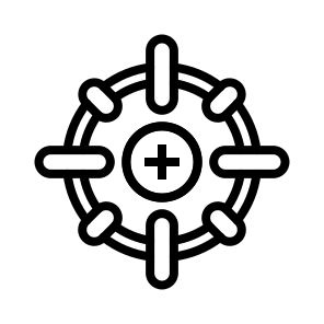 Aim, Target, Shoot, Precision, Focus, Goal icon