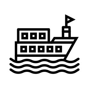 Boat, Watercraft, Vessel, Nautical, Transportation, Ship icon