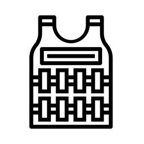 Body Armor, Armour, Protective, Gear, Vest, Protection icon